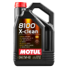 MOTUL 8100 X‑CLEAN 5W‑40 5liters – Avanceret miljøvenlig højtydende motorolie