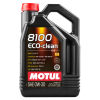 MOTUL 8100 ECO‑CLEAN 0W‑30 5liters – Brændstoføkonomisk og emissionsvenlig motorolie