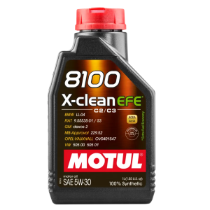 MOTUL 8100 X‑CLEAN EFE 5W‑30 1liters – Effektiv og emissionsvenlig motorolie