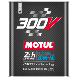 MOTUL 300V LE MANS 20W‑60 2liters – Racingolie til højbelastede motorer